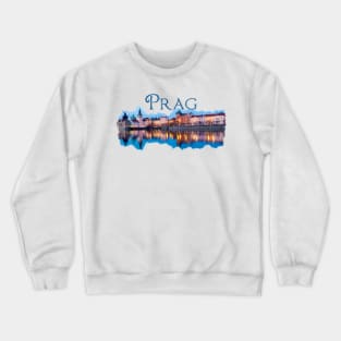 Prag: Evening Skyline Crewneck Sweatshirt